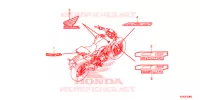 AUTOCOLLANTS pour Honda CB 300 R ABS 2020