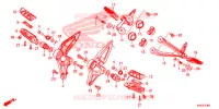 REPOSE PIED pour Honda CB 300 R ABS 2020