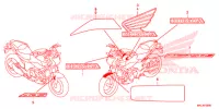 AUTOCOLLANTS pour Honda NC 750 S DCT 2019