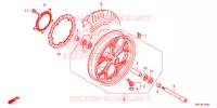 ROUE AVANT pour Honda NC 750 S DCT 2019