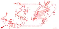 SILENCIEUX D'ECHAPPEMENT pour Honda NC 750 S DCT 2019