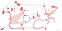 LEVIER DE GUIDON   CABLE   COMMODO (CRF125F/FB'19) pour Honda CRF 125 F 2019