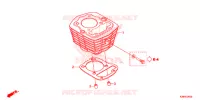 CYLINDRE pour Honda CRF 125 F 2019
