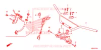 GUIDON pour Honda CRF 125 F 2019