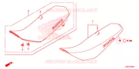 SELLE pour Honda CRF 125 F 2019