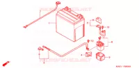 BATTERIE pour Honda CB X4 1300 1999