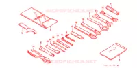 OUTIL pour Honda CB X4 1300 1999