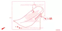 SELLE pour Honda CRF 110 2019