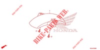GARDE BOUE AVANT pour Honda RUCKUS 50 2019