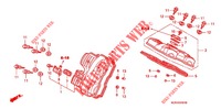 COUVRE CULASSE (VT250CX/1/3/5/7) pour Honda V TWIN MAGNA 250 2003