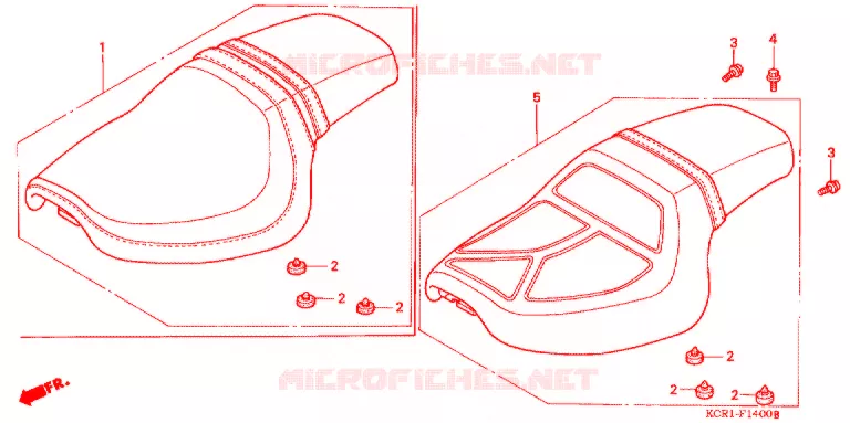 SELLE Honda MOTO 250 MAGNA 2004  VT250C3