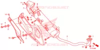 SILENCIEUX D'ECHAPPEMENT pour Honda SH 150 ABS D SPECIAL 2E 2019