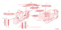 AUTOCOLLANTS pour Honda SH 150 ABS D SPECIAL 3ED 2019