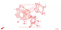 CYLINDRE pour Honda SH 150 ABS D SPECIAL 3ED 2019