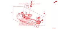 FEUX ARRIERE pour Honda SH 150 ABS D SPECIAL 3ED 2019