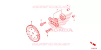 POMPE A HUILE pour Honda SH 150 ABS D SPECIAL 3ED 2019
