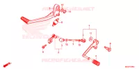 PEDALE pour Honda CB 1100 RS DCT ABS 2019