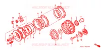 EMBRAYAGE pour Honda SHADOW 400 With speed warning light 1997