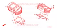CYLINDRE pour Honda SHADOW 400 CLASSIC 2008