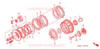 EMBRAYAGE pour Honda SHADOW 400 CLASSIC 2008