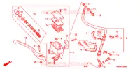 MAITRE CYLINDRE DE FREIN AVANT pour Honda SHADOW 400 CLASSIC 2008