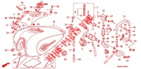 RESERVOIR A CARBURANT   POMPE A ESSENCE (NV400C4 C8) pour Honda SHADOW 400 CLASSIC SPECIAL EDITION 2008