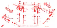 ARBRE A CAMES   SOUPAPE pour Honda SHADOW 750 2001