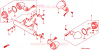 CLIGNOTANT pour Honda SHADOW 750 2001