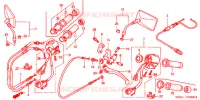 COMMODO   LEVIER   CABLE pour Honda SHADOW 750 2001