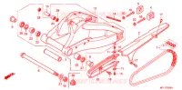 BRAS OSCILLANT pour Honda CBR 1000 RR REPSOL 2009