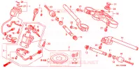 GUIDON   TE DE FOURCHE pour Honda CBR 1000 RR REPSOL 2009