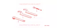 OUTIL pour Honda CR 125 R 1990