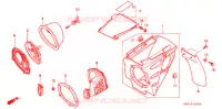 FILTRE A AIR (CR125RP/R/S/T/V) pour Honda CR 125 R 1996