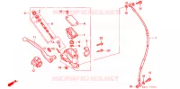 MAITRE CYLINDRE DE FREIN AVANT (CR125RN/P/R/S/T/V) pour Honda CR 125 R 1996