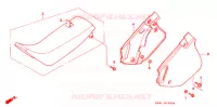 SELLE   CARENAGE (CR125RP/R/S/T/V) pour Honda CR 125 R 1996