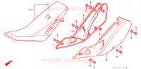 SELLE   CARENAGE pour Honda CR 250 R 1998