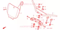 GUIDON   TE DE FOURCHE (CR250RX) pour Honda CR 250 R 1999