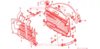 RADIATEUR pour Honda CR 250 R 1999