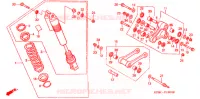 AMORTISSEUR ARRIERE pour Honda CR 250 R 2002