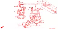 CYLINDRE/CULASSE  pour Honda CR 250 R 2002