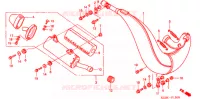 ECHAPPEMENT (CR250R2 4) pour Honda CR 250 R 2002