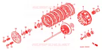 EMBRAYAGE pour Honda CR 250 R 2002