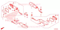 CLIGNOTANT pour Honda CBR 300 ABS 2017