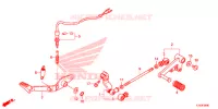 PEDALE pour Honda CBR 300 ABS 2017