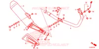 SILENCIEUX D'ECHAPPEMENT pour Honda CBR 300 ABS 2017