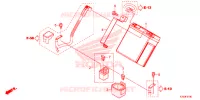 BATTERIE pour Honda CBR 300 R 2017