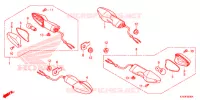 CLIGNOTANT pour Honda CBR 300 R 2019