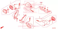CLIGNOTANT pour Honda ZOOMER 110 X CBS 2013