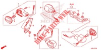 CLIGNOTANT pour Honda ZOOMER 110 X 2014