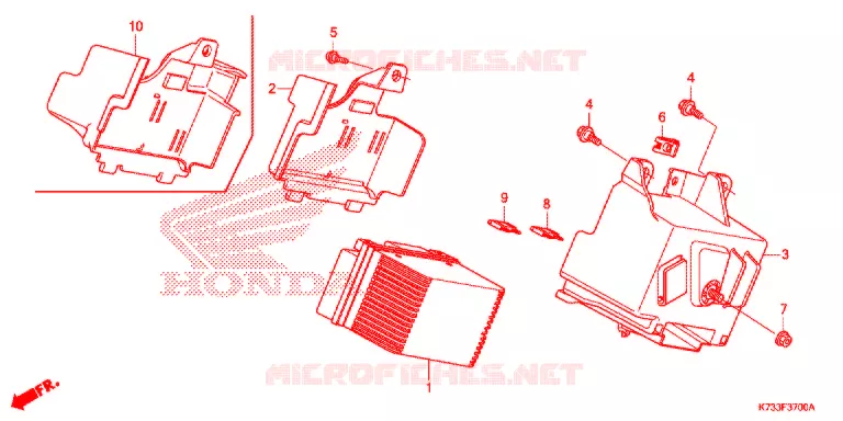 BATTERIE Honda MOTO 125 WAVE 2019  AFS125CSFK